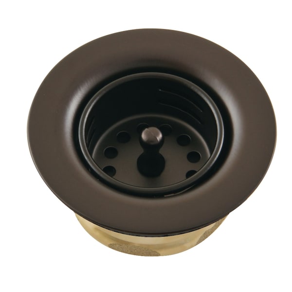 Gourmet Scape K461BORB Stainless Steel Bar Sink Duo Basket Strainer, Oil Rubbed Bronze K461BORB - main